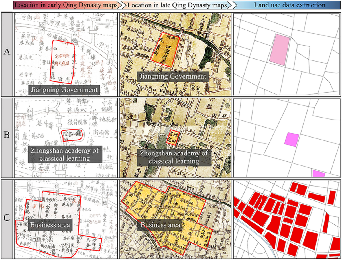 Mapping the past with historical geographic information systems: layered  characteristics of the historic urban landscape of Nanjing, China, since  the Ming Dynasty (1368–2024) | npj Heritage Science