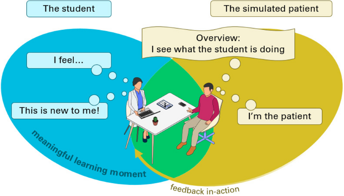Learning in the moment: simulated patients' engagement in students' meaningful  learning during communication training—a stimulated recall study | Advances  in Simulation, image size:1200x686