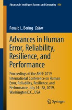 Advances in Human Error, Reliability, Resilience, and Performance