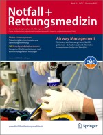 Notfall +  Rettungsmedizin 7/2007