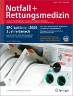 Notfall +  Rettungsmedizin 2/2008