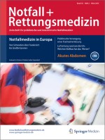 Notfall +  Rettungsmedizin 2/2015