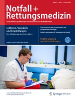Notfall + Rettungsmedizin 1/2018