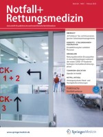 Notfall + Rettungsmedizin 1/2023