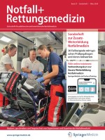 Notfall + Rettungsmedizin 1/2024
