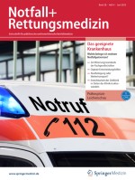 Notfall + Rettungsmedizin 4/2025