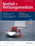 Notfall +  Rettungsmedizin 7/2006