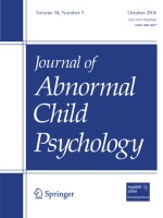 Journal of Abnormal Child Psychology 5/2006