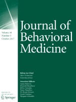 Journal of Behavioral Medicine 5/2017