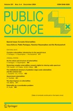 Public Choice 3-4/2024