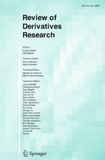 Review of Derivatives Research 1/2021