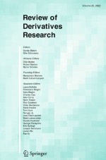 Review of Derivatives Research 1/2022