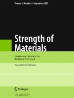 Strength of Materials 5/2019