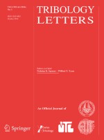 Tribology Letters 1/2016