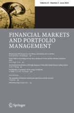 Financial Markets and Portfolio Management 2/2023
