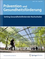 Prävention und Gesundheitsförderung 3/2010