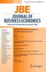 Journal of Business Economics 9/2014