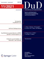 Datenschutz und Datensicherheit - DuD 11/2021