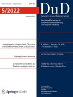 Datenschutz und Datensicherheit - DuD 5/2022