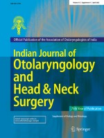 Indian Journal of Otolaryngology and Head & Neck Surgery 1/2023