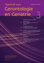 Tijdschrift voor Gerontologie en Geriatrie 3/2012