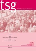 Tijdschrift voor gezondheidswetenschappen 4/2016