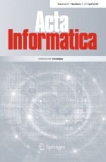 Acta Informatica 1-2/2020