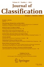 Journal of Classification 1/2018