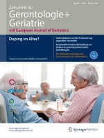 Zeitschrift für Gerontologie und Geriatrie 2/2018