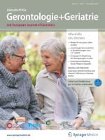 Zeitschrift für Gerontologie und Geriatrie 7/2024