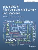 Zentralblatt für Arbeitsmedizin, Arbeitsschutz und Ergonomie 1/2025