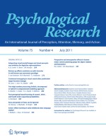 Psychological Research 4/2011