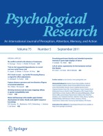 Psychological Research 5/2011