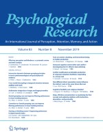 Psychological Research 8/2019