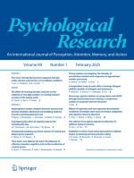 Psychological Research 1/2025