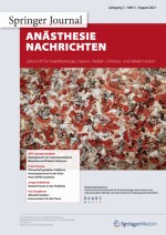 Anästhesie Nachrichten 3/2021