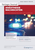 Anästhesie Nachrichten 1/2022