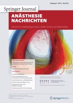 Anästhesie Nachrichten 2/2022