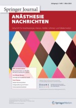 Anästhesie Nachrichten 1/2024