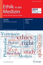 Ethik in der Medizin 1/2015