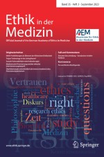 Ethik in der Medizin 3/2023