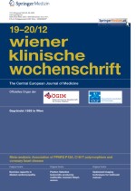 Wiener klinische Wochenschrift 19-20/2012