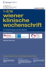 Wiener klinische Wochenschrift 1-2/2016