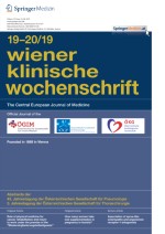 Wiener klinische Wochenschrift 19-20/2019