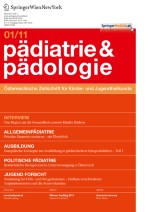 Pädiatrie & Pädologie 1/2011