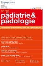 Pädiatrie & Pädologie 1/2012