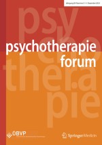 Psychotherapie Forum 3-4/2024