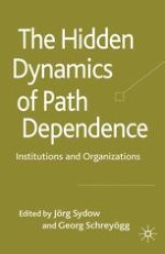 Understanding Institutional and Organizational Path Dependencies