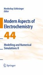 Numerical Modeling of Certain Electrochemical Processes