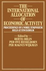 Survey of Circumstances affecting the Location of Production and International Trade as Analysed in the Theoretical Literature